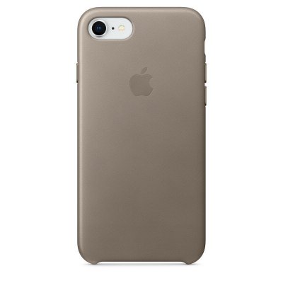 Apple Läderskal för iPhone 8 / 7 - Mullvadsgrå, bild 2