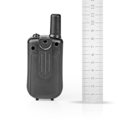Nedis Walkie-Talkie 2 x handenheter 5km PTT/VOX 2,5h - Svart, bild 5
