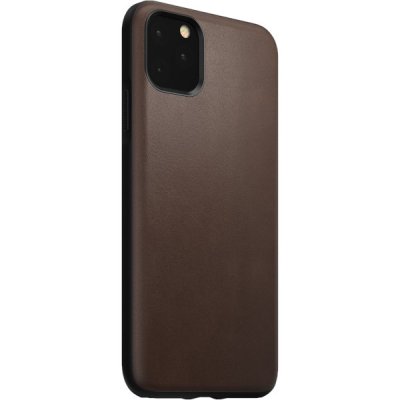 Nomad Modernt Läderskal för iPhone 11 Pro Max - Brun
