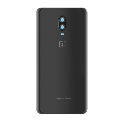 OnePlus 6T Baksida/Batterilucka - Spegel Svart
