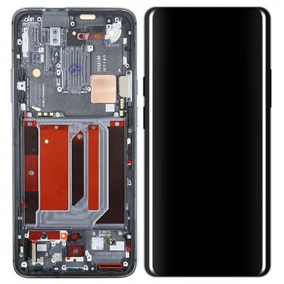 OnePlus 7 Pro Original Skärm Fluid AMOLED Display - Svart