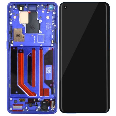 OnePlus 8 Pro Original Skärm Fluid AMOLED Display - Blå