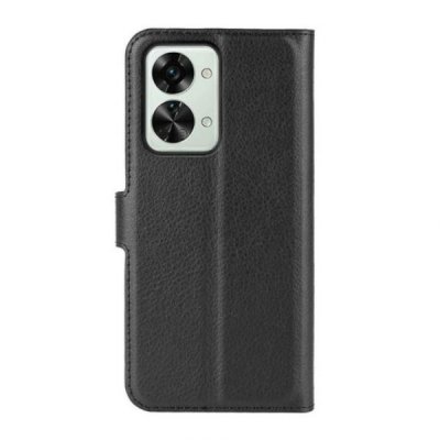 OnePlus Nord 2T Plånboksfodral med stativ - Svart