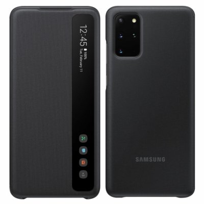 Samsung Galaxy S20 Plus Smart Clear View Fodral - Svart, bild 3