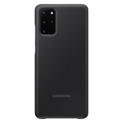 Samsung Galaxy S20 Plus Smart Clear View Fodral - Svart, bild 2