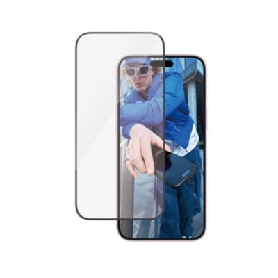 PanzerGlass Skärmskydd Apple iPhone 15 Plus/16 Plus - Ultrawide Passform