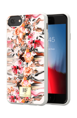 Richmond & Finch Skal för iPhone 6/6S/7/8/SE 2 - Blommig Marmor