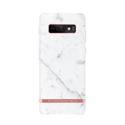 Richmond & Finch Skal Samsung Galaxy S10 Plus - White Marble
