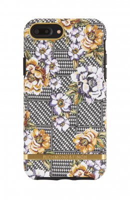Richmond & Finch iPhone 8 Plus, 7 Plus, 6/6S Plus Skal - Blommig Tweed