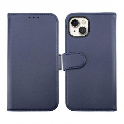 iPhone 14 Plånboksfodral med Magnet - Blå