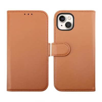 RV iPhone 14 Plånboksfodral med Magnet - Brun