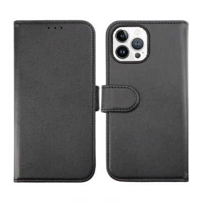 RV iPhone 14 Pro Plånboksfodral med Magnet - Svart