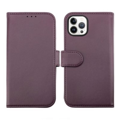 iPhone 14 Pro Plånboksfodral med Magnet - Lila