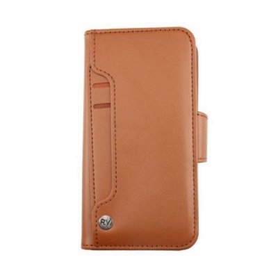 Samsung Galaxy S22 Plånboksfodral med Extra Kortfack - Brun