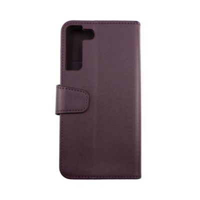 Samsung Galaxy S22 Plånboksfodral med Extra Kortfack - Mörklila