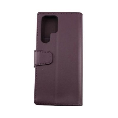 Samsung Galaxy S22 Ultra Plånboksfodral med Extra Kortfack - Lila