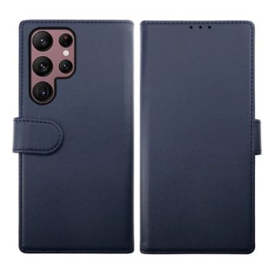 RV Samsung Galaxy S23 Ultra Plånboksfodral med Magnet - Blå