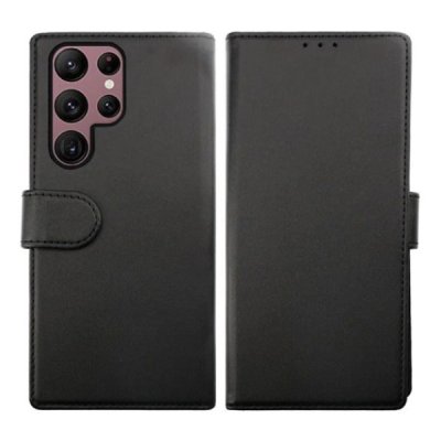 RV Samsung Galaxy S23 Ultra Plånboksfodral med Magnet - Svart