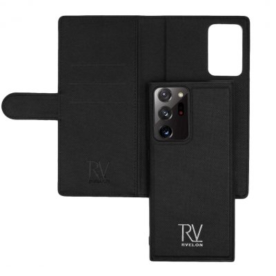 Samsung Galaxy Note 20 Ultra Läderfodral TPU Skal - Svart