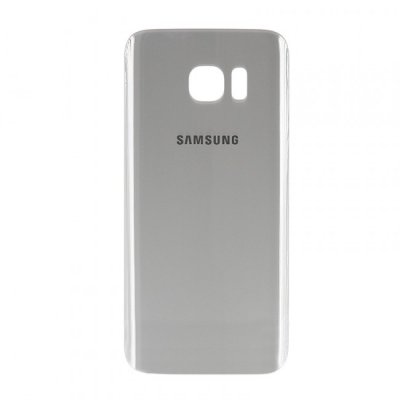 Samsung Galaxy S7 Edge Baksida med tejp - Silver