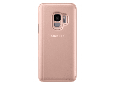 Samsung Galaxy S9 Clear View fodral - Guld, bild 4