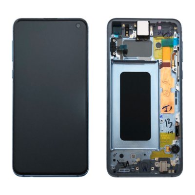 Samsung Galaxy S10e Original Skärm Display Glas AMOLED - Blå