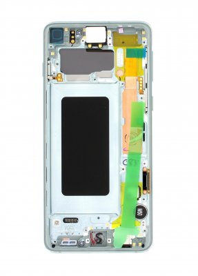 Samsung Galaxy S10 Skärm Original AMOLED Display Glas - Grön, bild 3