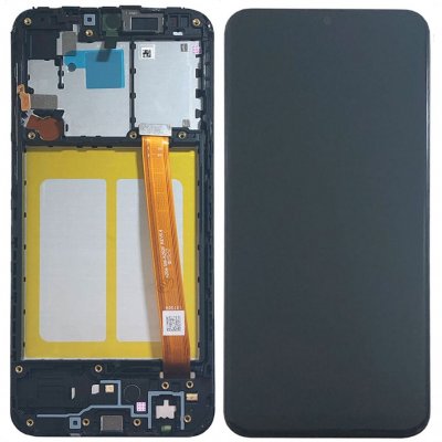 Samsung Galaxy A20e Original Skärm LCD Display Glas IPS - Svart