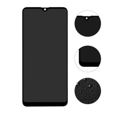 Samsung Galaxy A20s 2019 Skärm LCD med Display Glas OEM - Svart