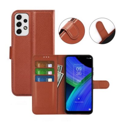 Samsung Galaxy A23 5G Plånboksfodral med Stativ - Brun, bild 6
