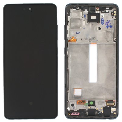 Samsung Galaxy A52 4G/5G Original Skärm Display Glas Super AMOLED - Svart