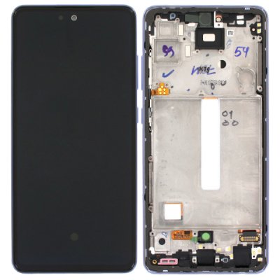 Samsung Galaxy A52 5G Original Skärm Super AMOLED Display - Lila