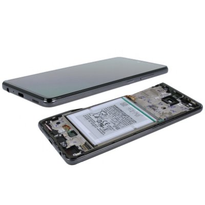 Samsung Galaxy A52s 5G Original Skärm med Batteri & Ram - Svart, bild 2