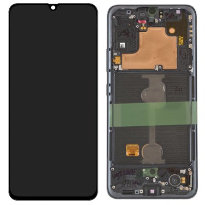 Samsung Galaxy A90 5G Original Skärm Super AMOLED  - Svart