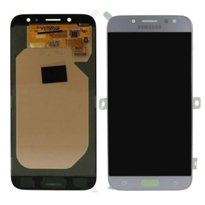 Samsung Galaxy J7 (2017) Original Skärm Super AMOLED - Silver