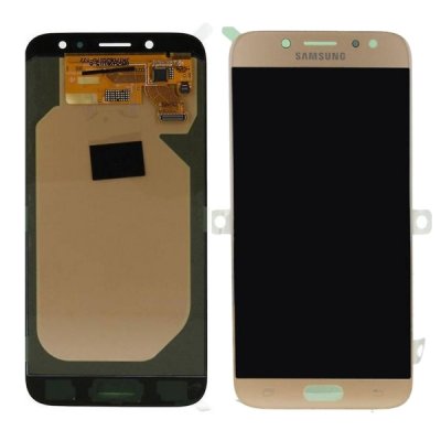 Samsung Galaxy J7 (2017) Original Skärm Super AMOLED - Guld