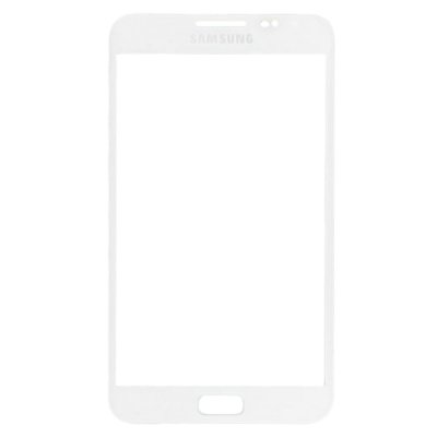 Samsung Galaxy Note 1 (GT-N7000) Glas Framsida - Vit
