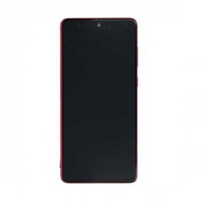 Samsung Galaxy Note 10 Lite Skärm Original AMOLED Display - Röd