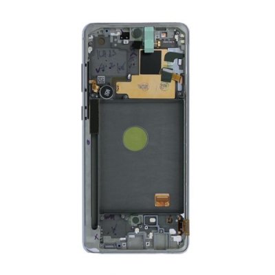 Samsung Galaxy Note 10 Lite Original AMOLED Display Skärm - Silver