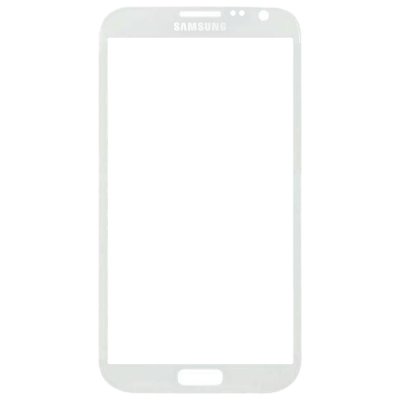 Samsung Galaxy Note 2 Glas Framsida (GT-N7100) - Vit