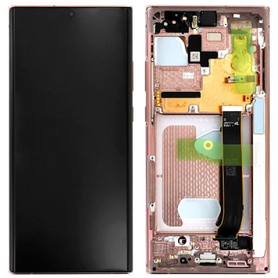 Samsung Galaxy Note 20 Ultra 5G Original AMOLED 2X Skärm Display - Mystisk Brons