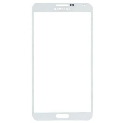 Samsung Galaxy Note 3 Glas Framsida (GT-N9000) - Vit