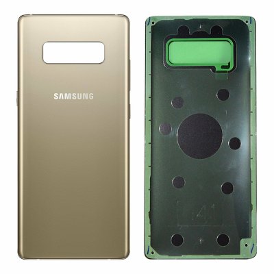 Samsung Galaxy Note 8 Baksida med tejp - Guld