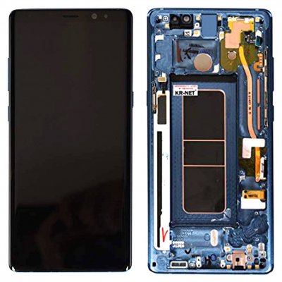 Samsung Galaxy Note 8 Original Skärm OLED Display - Blå