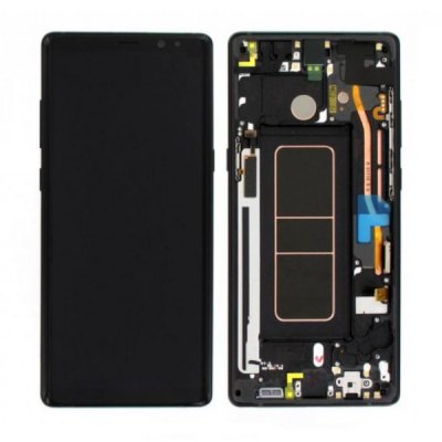 Samsung Galaxy Note 8 Skärm Original OLED Display - Svart