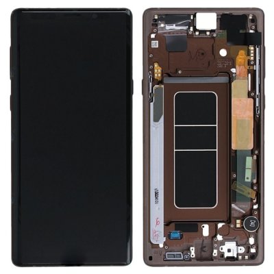 Samsung Galaxy Note 9 Original Skärm OLED Display Glas - Brun / Koppar