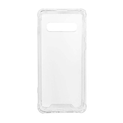 Samsung Galaxy S10 Skal Shockproof - Vit Transparent