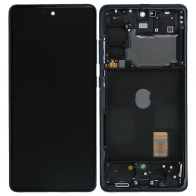 Samsung Galaxy S20 FE Original Skärm Display Glas Super Amoled - Blå