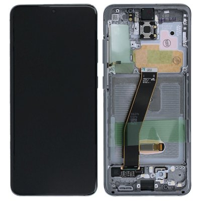 Samsung Galaxy S20 Original Skärm Dynamic Amoled 2X - Svart/Grå