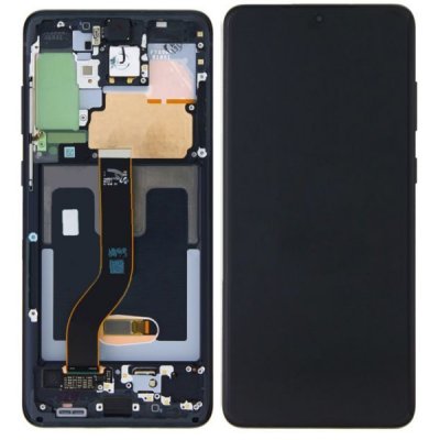 Samsung Galaxy S20 Plus Original Skärm Display Glas - Svart